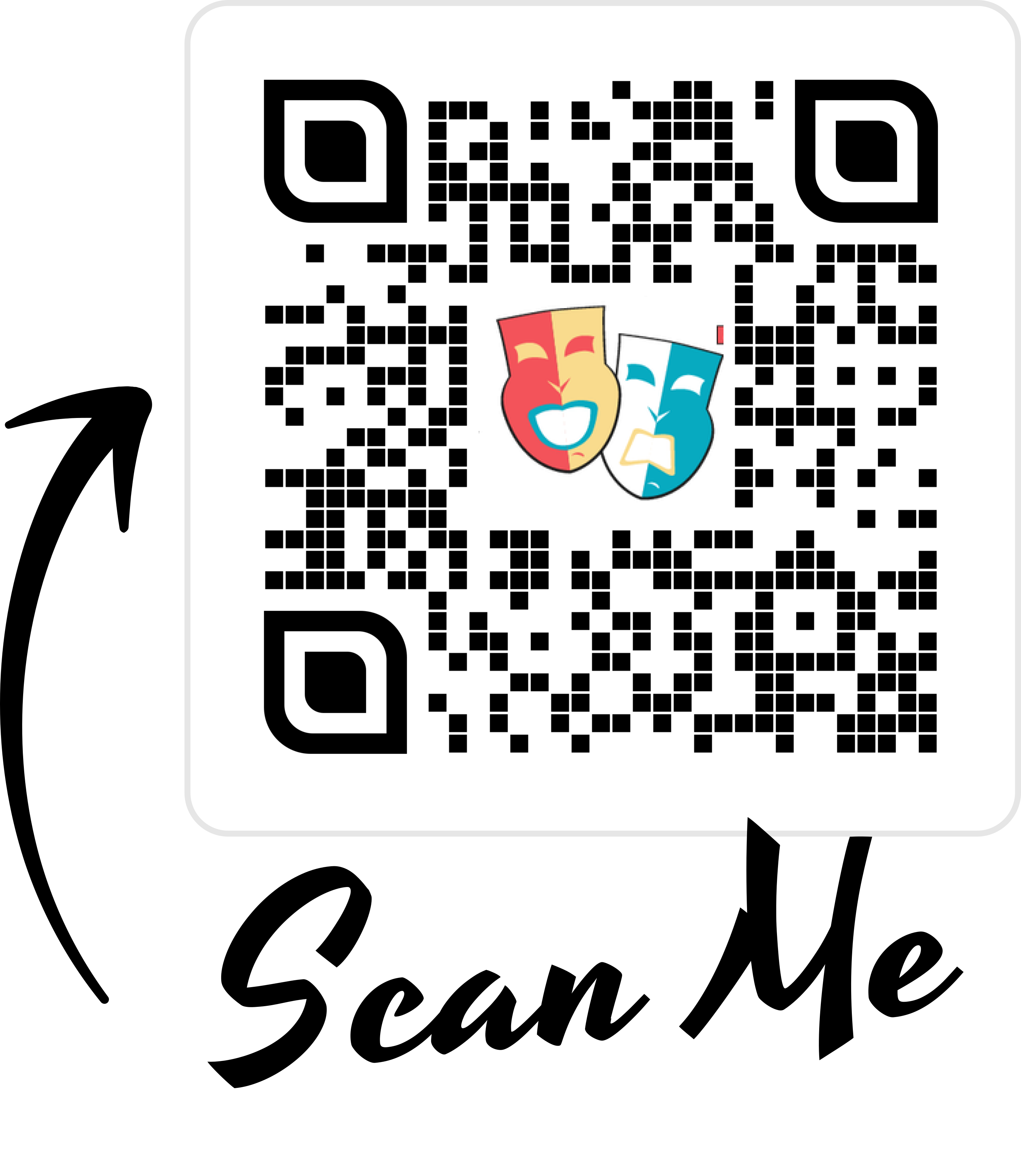 QR code for event details
